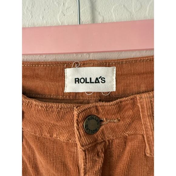 ROLLA'S Eastcoast Flare Caramel Cord Size 26/Aussie 8 - Picture 10 of 10